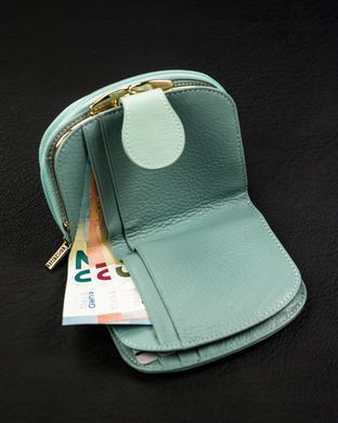 Кошелек женский кожаный LORENTI 43972-SH-RFID-1371 ментоловый