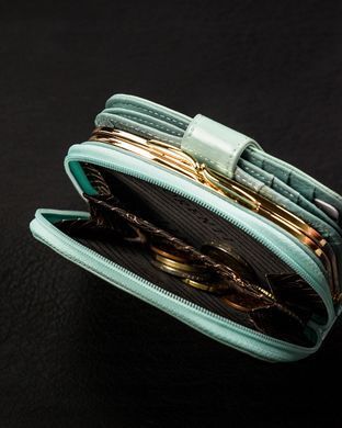 Кошелек женский кожаный LORENTI 43972-SH-RFID-1371 ментоловый