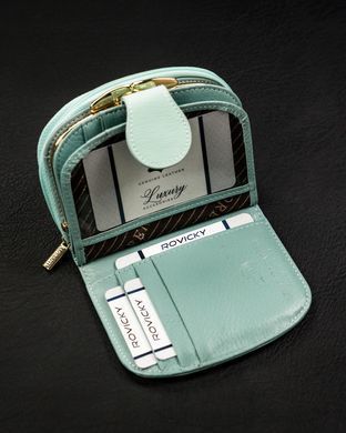 Кошелек женский кожаный LORENTI 43972-SH-RFID-1371 ментоловый
