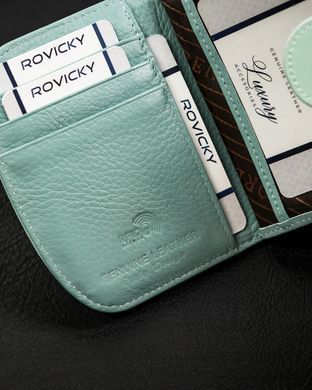 Кошелек женский кожаный LORENTI 43972-SH-RFID-1371 ментоловый