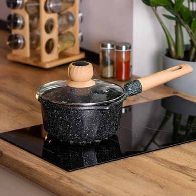 Сотейник з антипригарним покриттям 2,9 л з товстим дном &Oslash; 18 см HP-4-431B