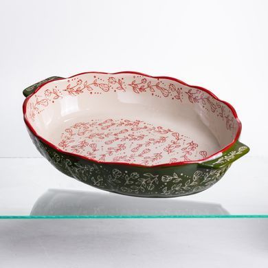 Форма для запекания и сервировки Vintage Овальная с ручками HM04-14