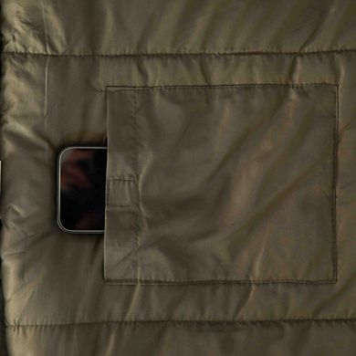 Спальний мішок Tramp Shypit 400 ковдра з капюш лівий olive 220/80 UTRS-060R