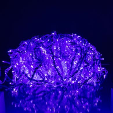 Уличная гирлянда Бахрома 36 м 600 LED белый провод Синий 36MWBL