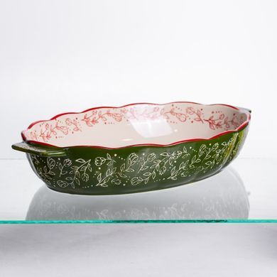 Форма для запекания и сервировки Vintage Овальная с ручками HM04-14
