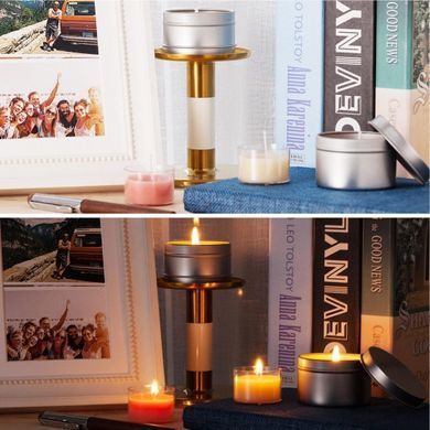 Професійний подарунковий набір для виготовлення свічок DIY Candle making Kit, Білий