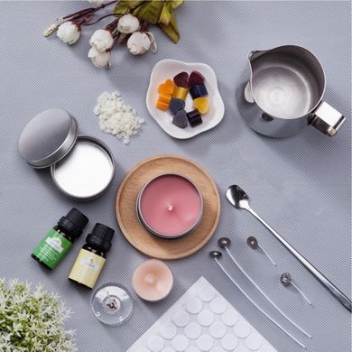 Професійний подарунковий набір для виготовлення свічок DIY Candle making Kit, Білий