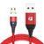 Кабель магнітний 3А швидка зарядка, передача даних FLOVEME FL160447 microUSB червоний