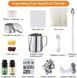 Професійний подарунковий набір для виготовлення свічок DIY Candle making Kit, Білий