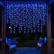 Уличная гирлянда Бахрома 36 м 600 LED белый провод Синий 36MWBL