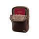 Сумка-слінг чоловіча шкіряна Visconti S42 Jamie темно-коричнева