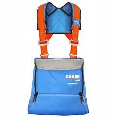 Сумка-мішок на спину для збору врожаю, 18л Sharkbag18, Блакитний
