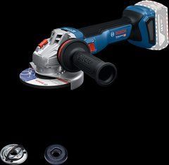 Акумуляторна безщіткова кутова шліфувальна машина Bosch GWS 18V-11 (06019N4100) (Solo - без аку та ЗП)