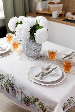 Скатерть гобеленовая на стол GARDEN 136х180 см