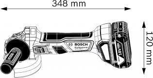 Акумуляторна кутова шлифмашина (болгарка) Bosch GWS 180-LI