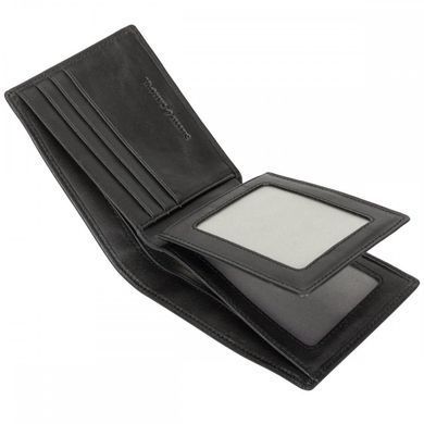 Портмоне мужское кожаное Smith & Canova 28589 Bowgett (Black)