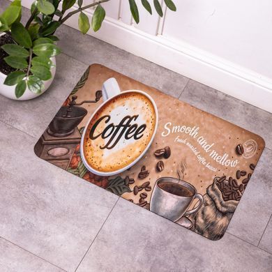 Коврик для кухни Coffee House 38*58 см диатомитовый HP-42-46