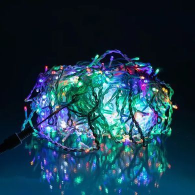 Уличная гирлянда Бахрома 36 м 600 LED белый провод Мультиколор 36MWML