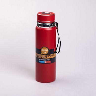 Термос Vacuum Sports с датчиком температуры 1 л красный HP-14-30R