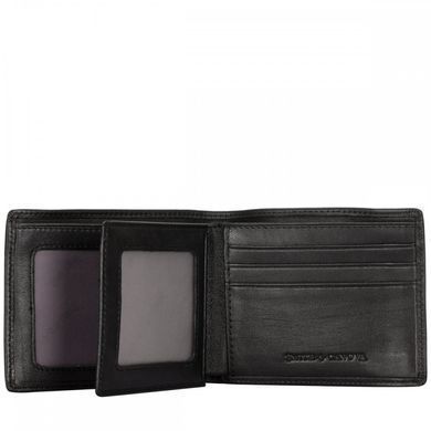 Портмоне мужское кожаное Smith & Canova 28589 Bowgett (Black)