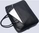 Кожаная мужская сумка для ноутбука 40х30х8, офисный деловой портфель Tiding Bag M364A черный