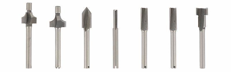 Набір фрез по дереву Dremel (660), 7 шт