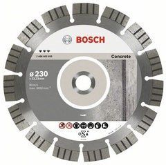 Круг алмазний Bosch Best for Concrete 230 x 22,23 x 2,4 x 15 mm
