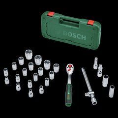 Набір із тріскачкою BOSCH 1/2", 25 шт. (1600A02Z9F)