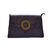 Жіноча шкіряна сумочка-клатч Italian fabric bags 2197 dark blue