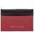 Кардхолдер кожаный Smith & Canova 26827 Devere (Red-Black)