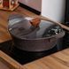 Алюминиевая кастрюля &Oslash; 30 см, мраморное антипригарное покрытие, кофейный MGC HP-4-413CO