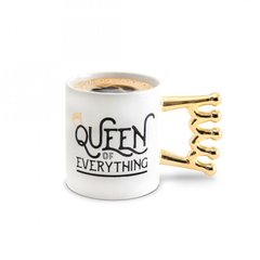 Чашка справжньої Королеви Queen з ручкою корона