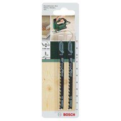 Пилки для лобзика Bosch T 244 D 4-5,2&times;100 мм HSC 2 шт (2609256719)