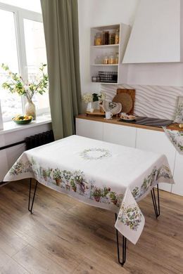 Скатертина гобеленова на стіл GARDEN 136х300 см, Разные цвета, 300