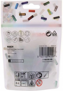 Клейові стрижні Gluey Bosch блискучі, 7х20 мм, 70 шт (2608002006)