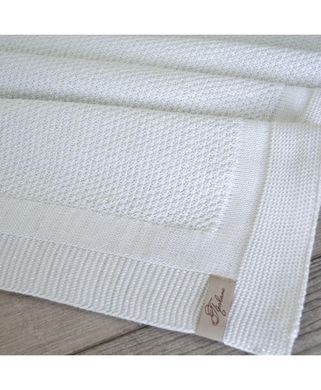 Плед MONO White