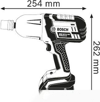 Акумуляторний ударний гайковерт Bosch GDS 18 V-LI HT (SOLO - без акку. і зарядки) (06019B1300)