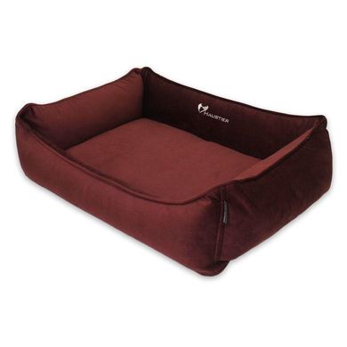 Лежак Для Собак І Котів Sweet Dreams Velour Bordo XS - 60х45х20см