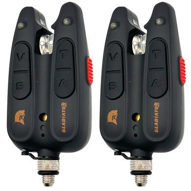 Набір сигналізаторів GLADIATOR BL1518 3+1 Black з пейджером+BLUETOOTH