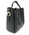 Жіноча шкіряна сумка Italian fabric bags 1248 black