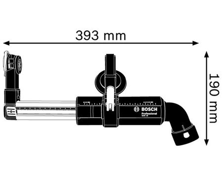 Система видалення пилу Bosch GDE 16 Plus (1600A0015Z)