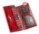 Кошелек женский кожаный Peterson PTN CR-467-6405 красный