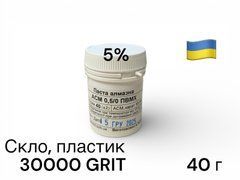 Алмазная паста для стекла и пластика ACH 0,5-0 (ПВМХ) (5%) 30000 GRIT, 40 г ACH05-0(ПВМХ)