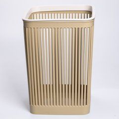 Кошик для сміття пластиковий в офіс для паперу 22&times;22&times;30 (см) кошик під сміття 8 (л) відро для сміття Коричневий HP-45-9OL, Коричневий