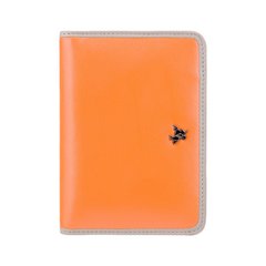 Кожаная обложка для паспорта Visconti RD93 Hummingbird Orange Taupe