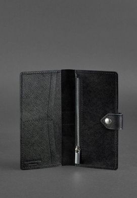 Шкіряне портмоне 3.1 чорне Blackwood