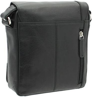 Сумка мужская кожаная Visconti S7 Messenger Bag A5 Black