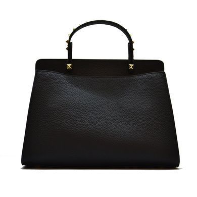 Женская кожаная сумка Italian fabric bags 8988-5 black