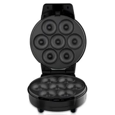 Мультипекар Sokany SK-08105 5 в 1 600 Вт з антипригарними панелями: для вафель, коржів, пончиків, горішків, фігурного печива