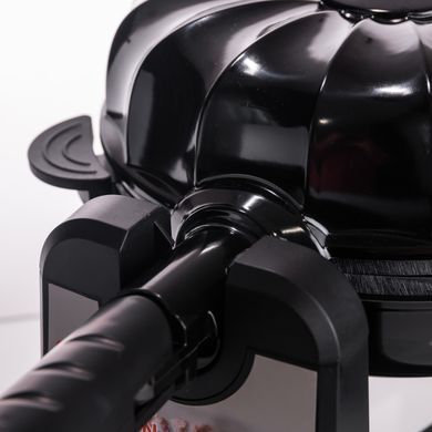 Кексниця електрична 1800 Вт з антипригарним покриттям 37&times;17&times;18 (см) Чорна SK-BBQ-837